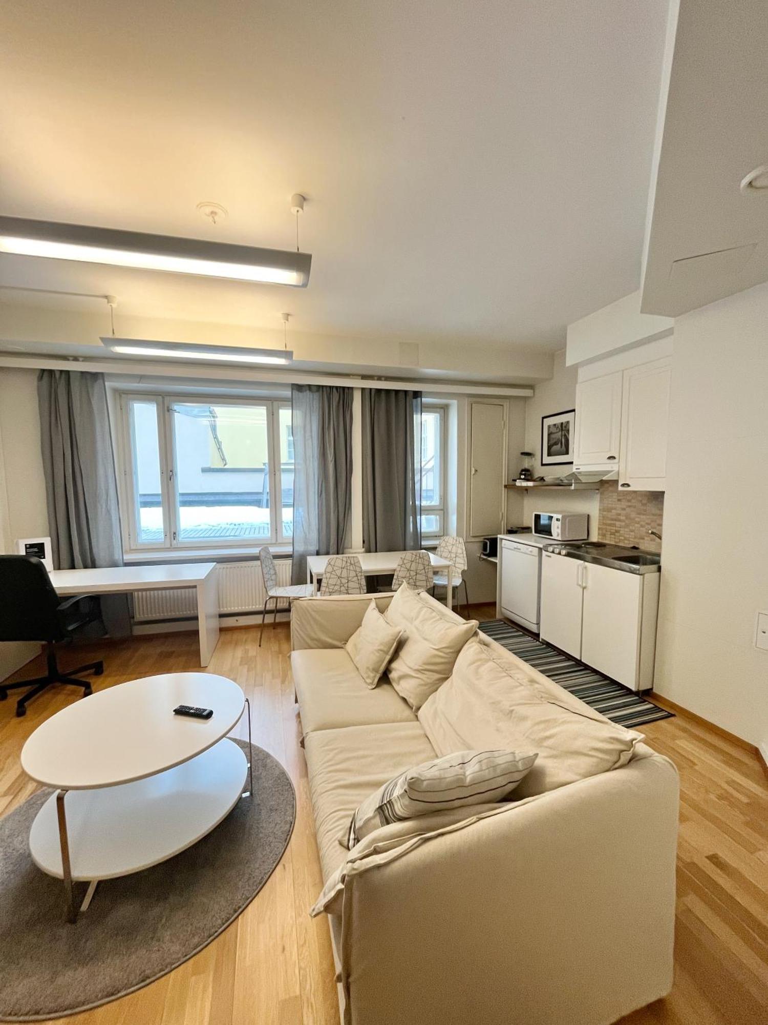 Kotimaailma Apartments Kamppi - 1Br For 3 Persons Helsingfors Eksteriør bilde